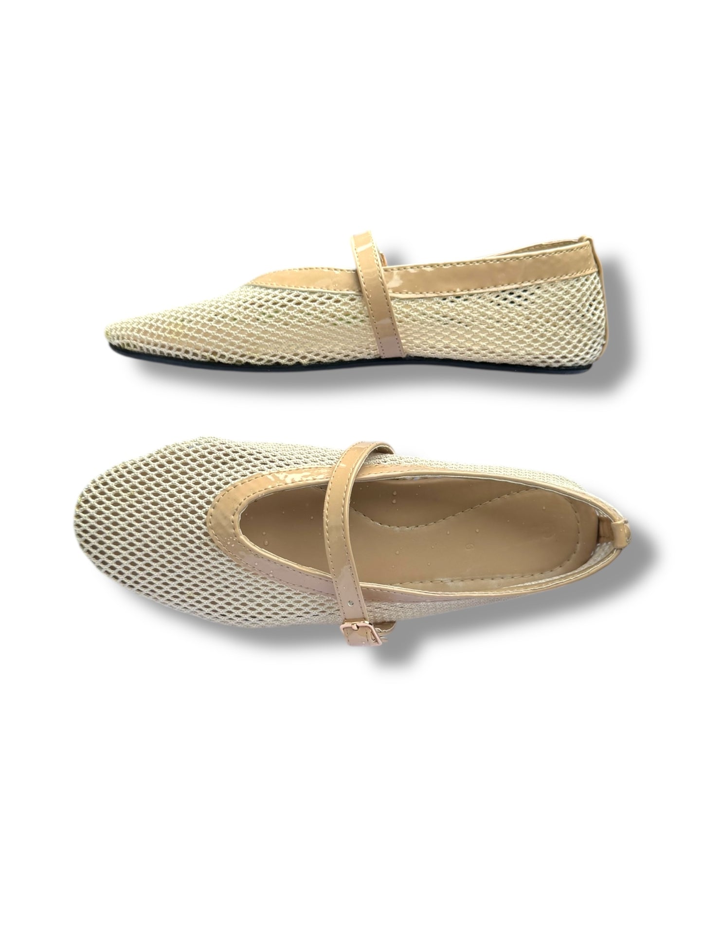 Krystal Mesh Cream Beige
