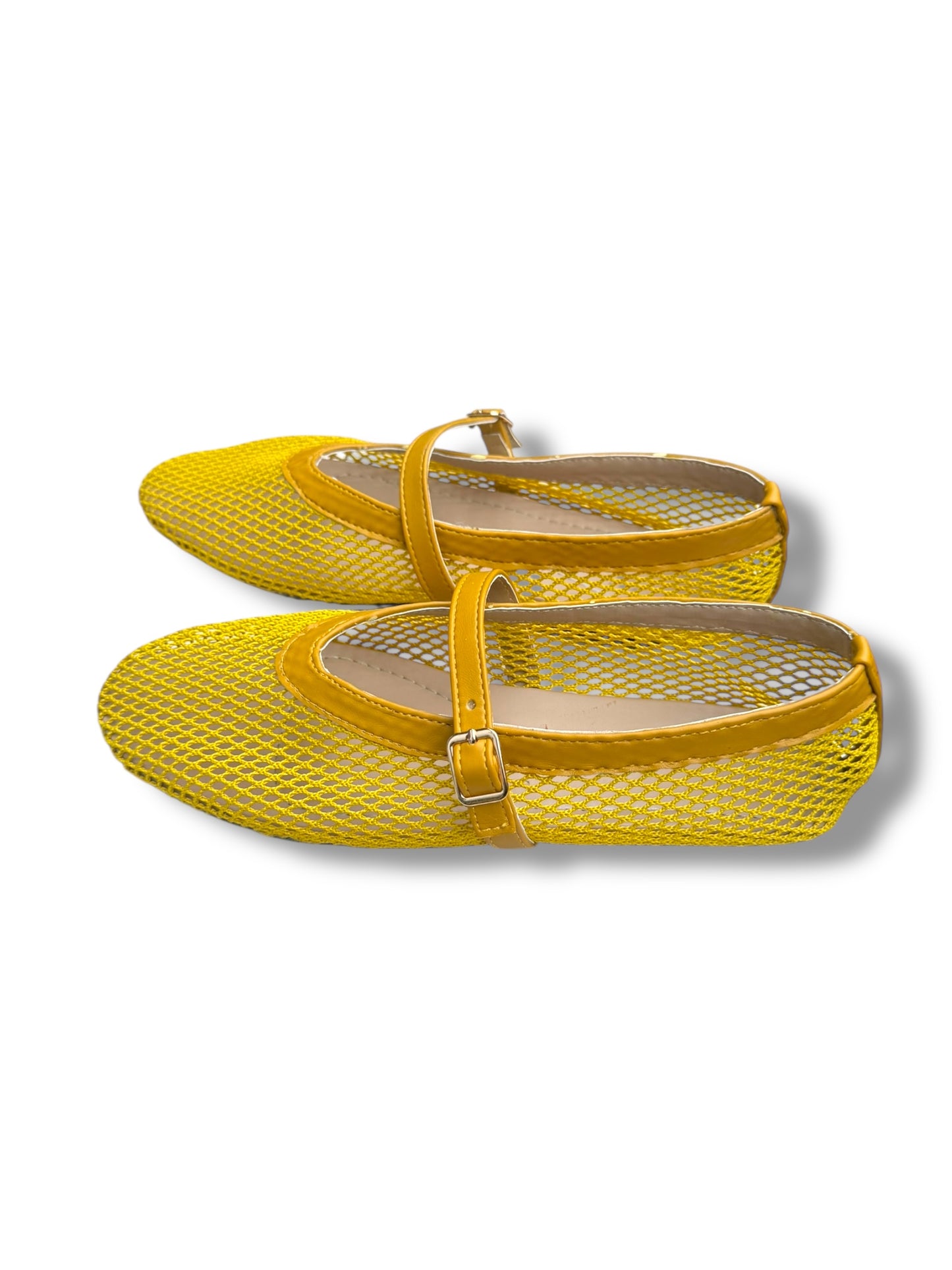 Krystal Mesh Yellow Mustard