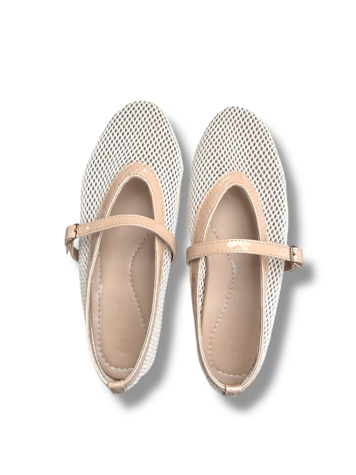 Krystal Mesh Oatmeal White