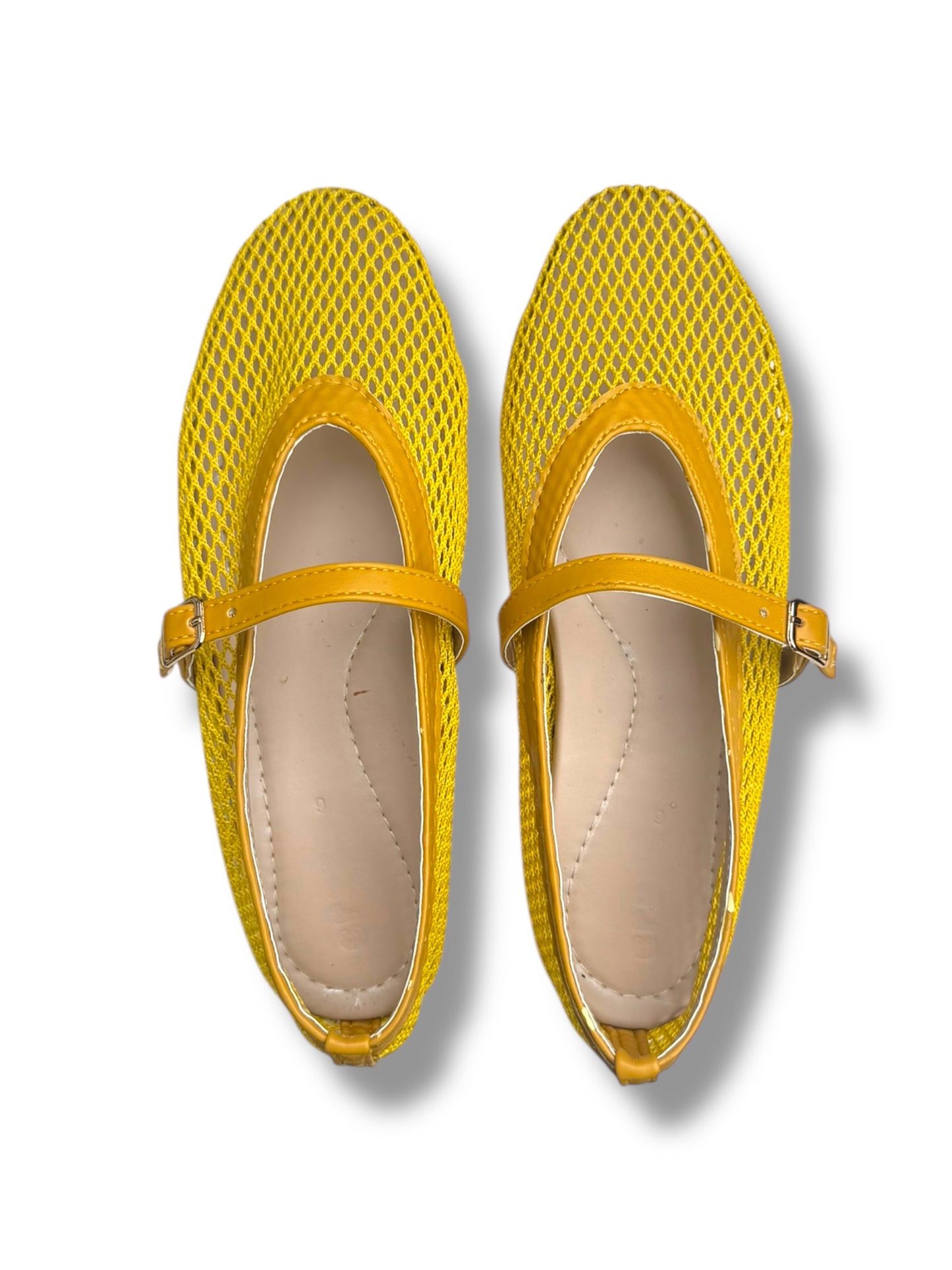Krystal Mesh Yellow Mustard