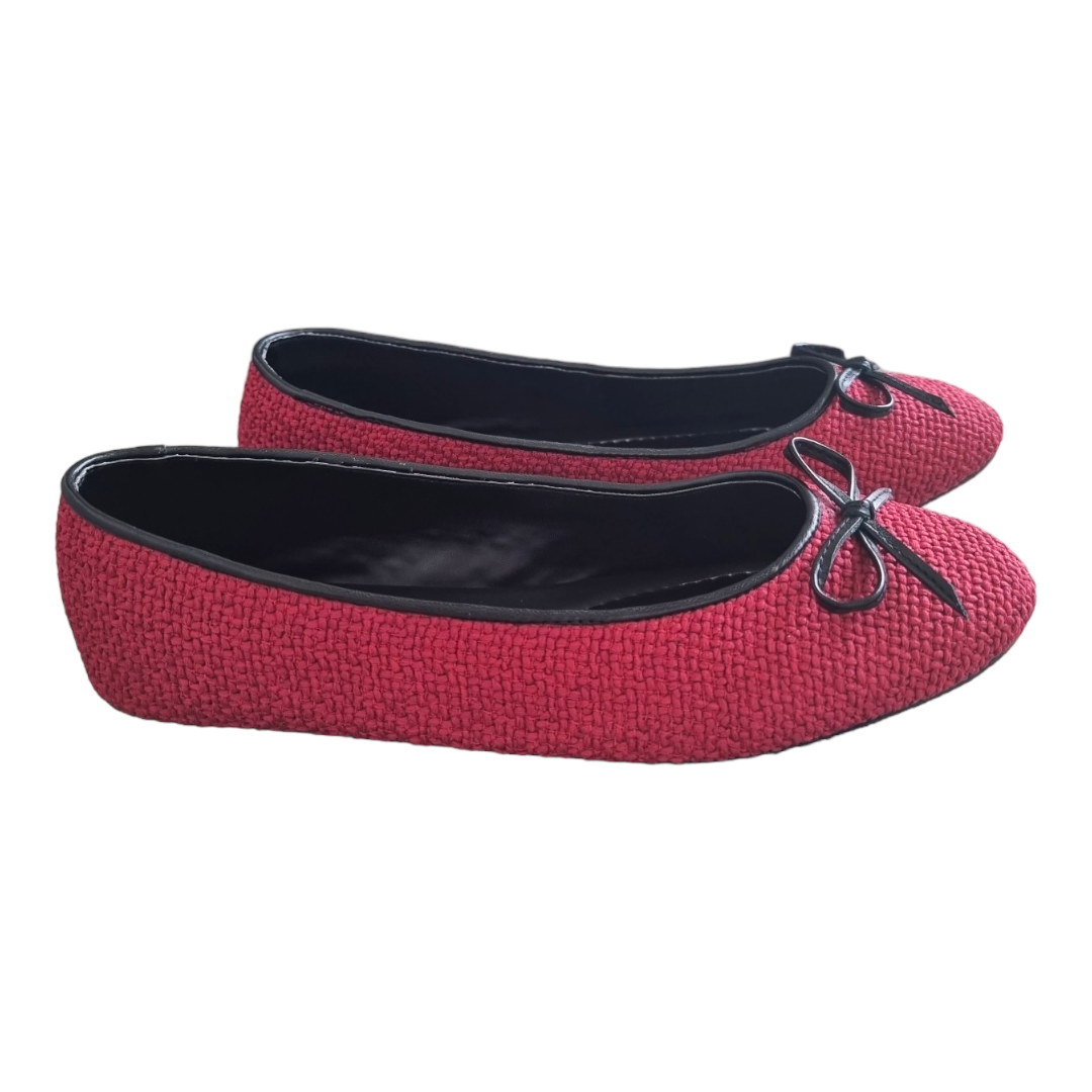 Craze Emilia Tweed Red