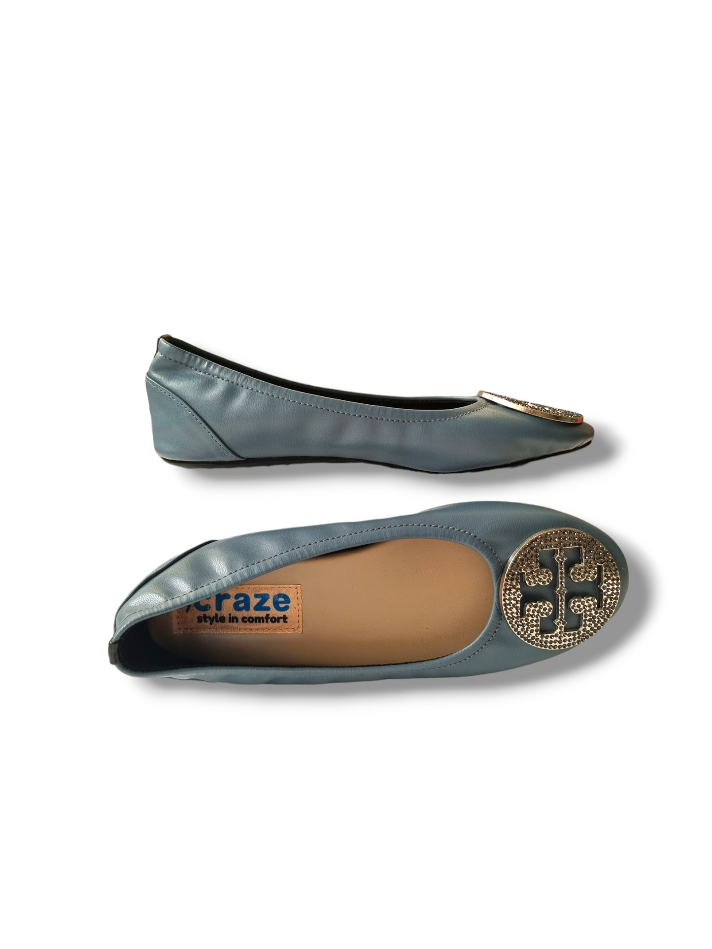 Craze Tory Glitz Blue Asphalt