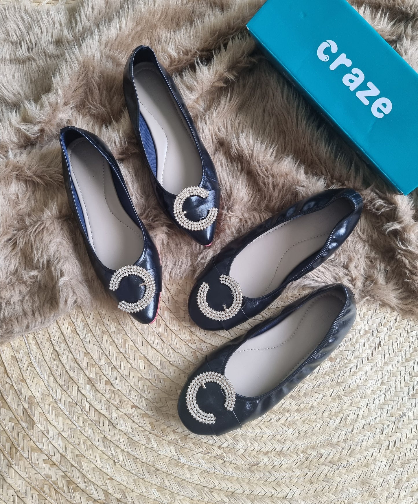 Craze Buckle Black
