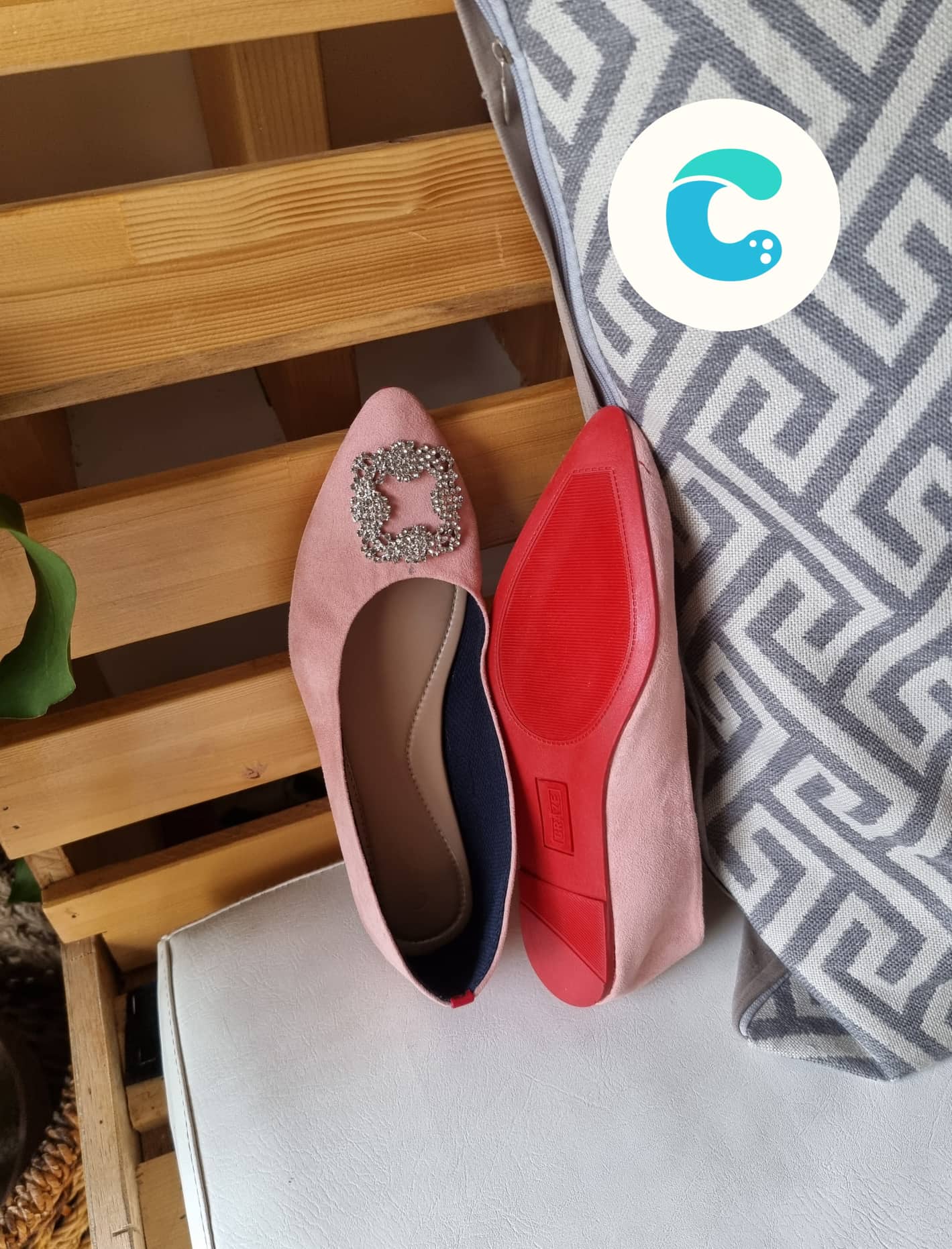 Cristy Old Rose with buckles
