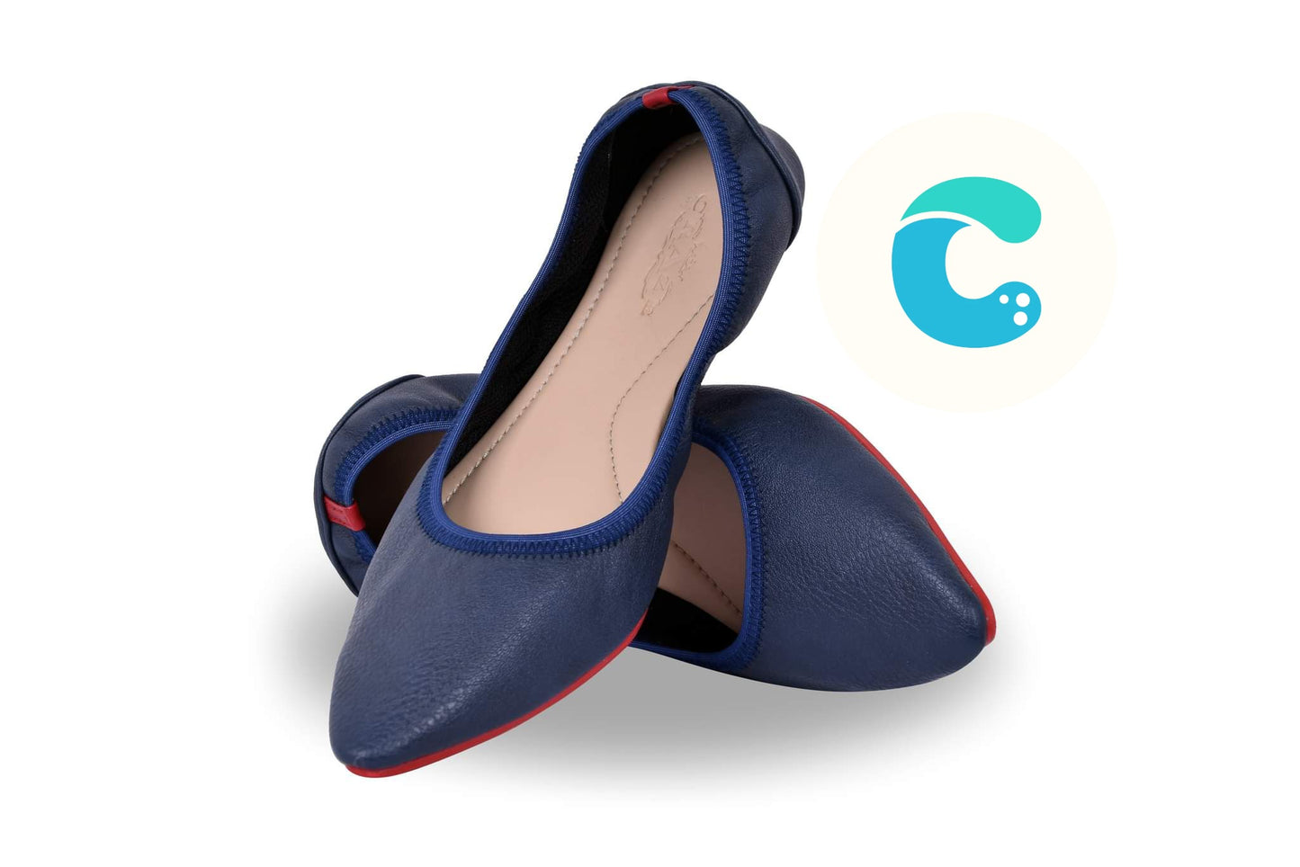 Cassey Pointed Navy blue