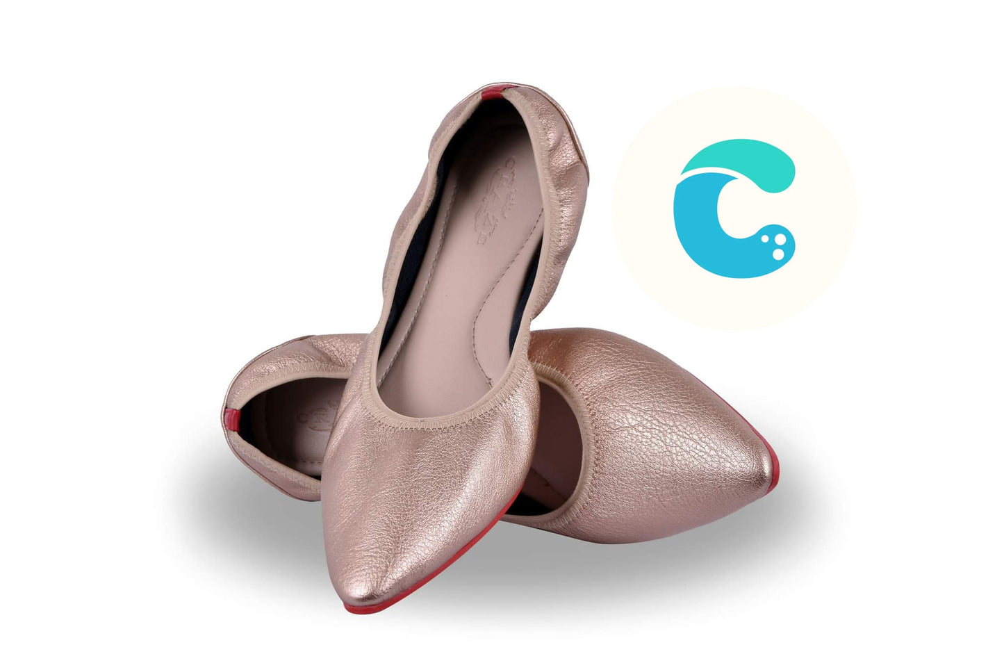 Cassey Gold Pointed