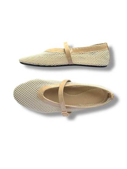 Krystal Mesh Cream Beige