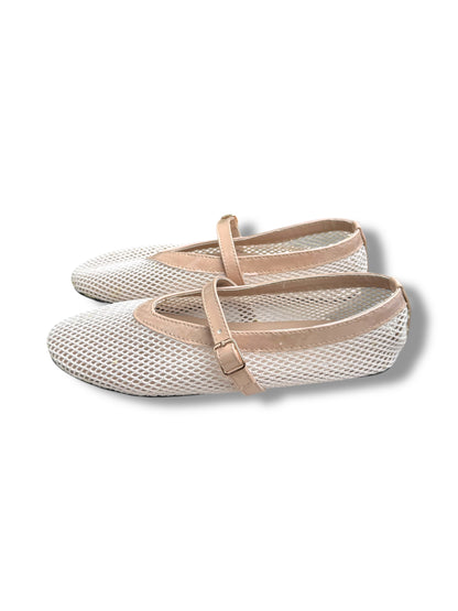 Krystal Mesh Cream Beige