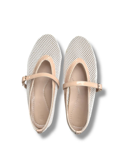 Krystal Mesh Oatmeal White