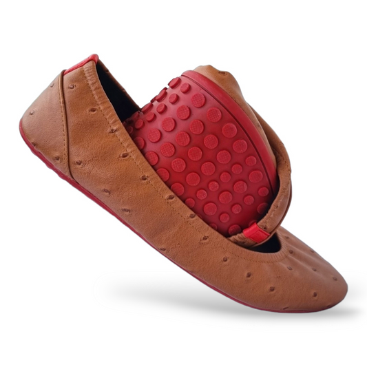 Craze Ostrich Brown