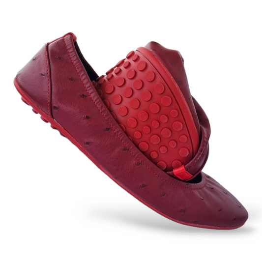 Craze Ostrich Red
