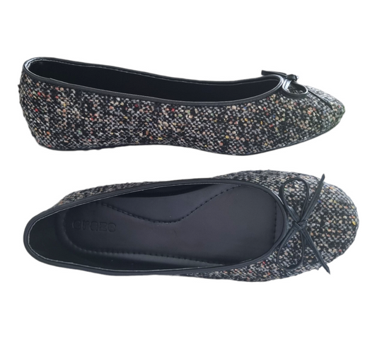 Craze Emilia Tweed Black