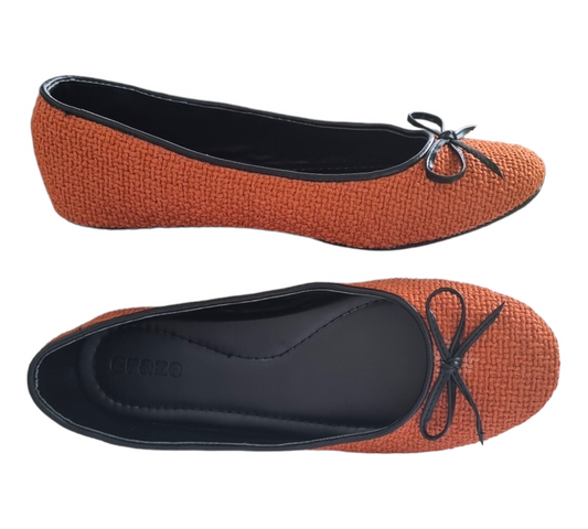 Craze Emilia Tweed Tangerine