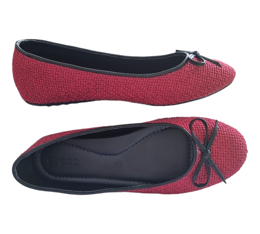 Craze Emilia Tweed Red
