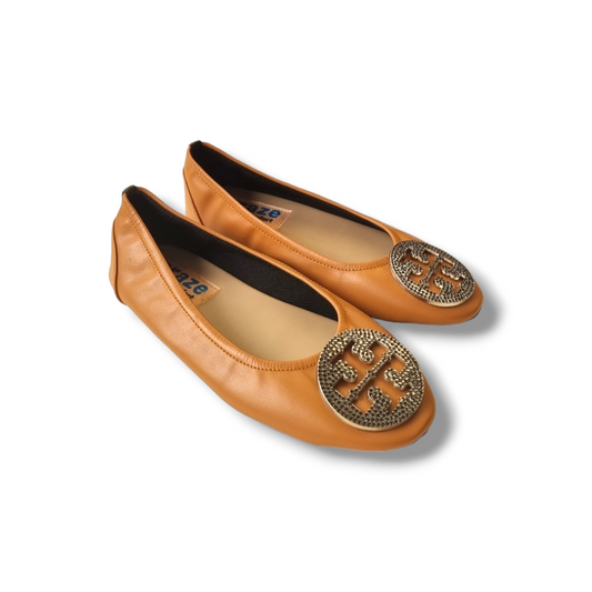 Craze Tory Glitz Tan Brown