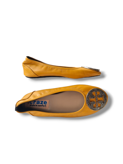 Craze Tory Glitz Mustard
