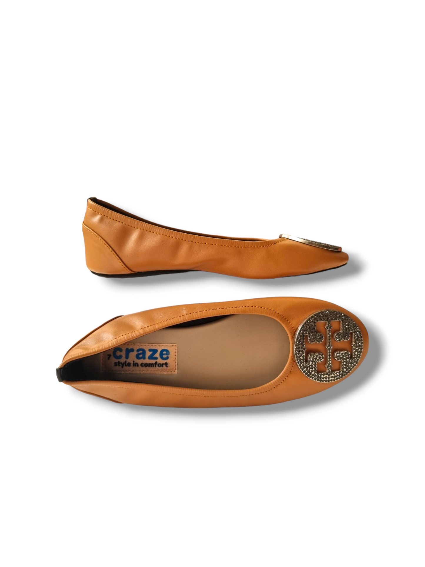 Craze Tory Glitz Tan Brown