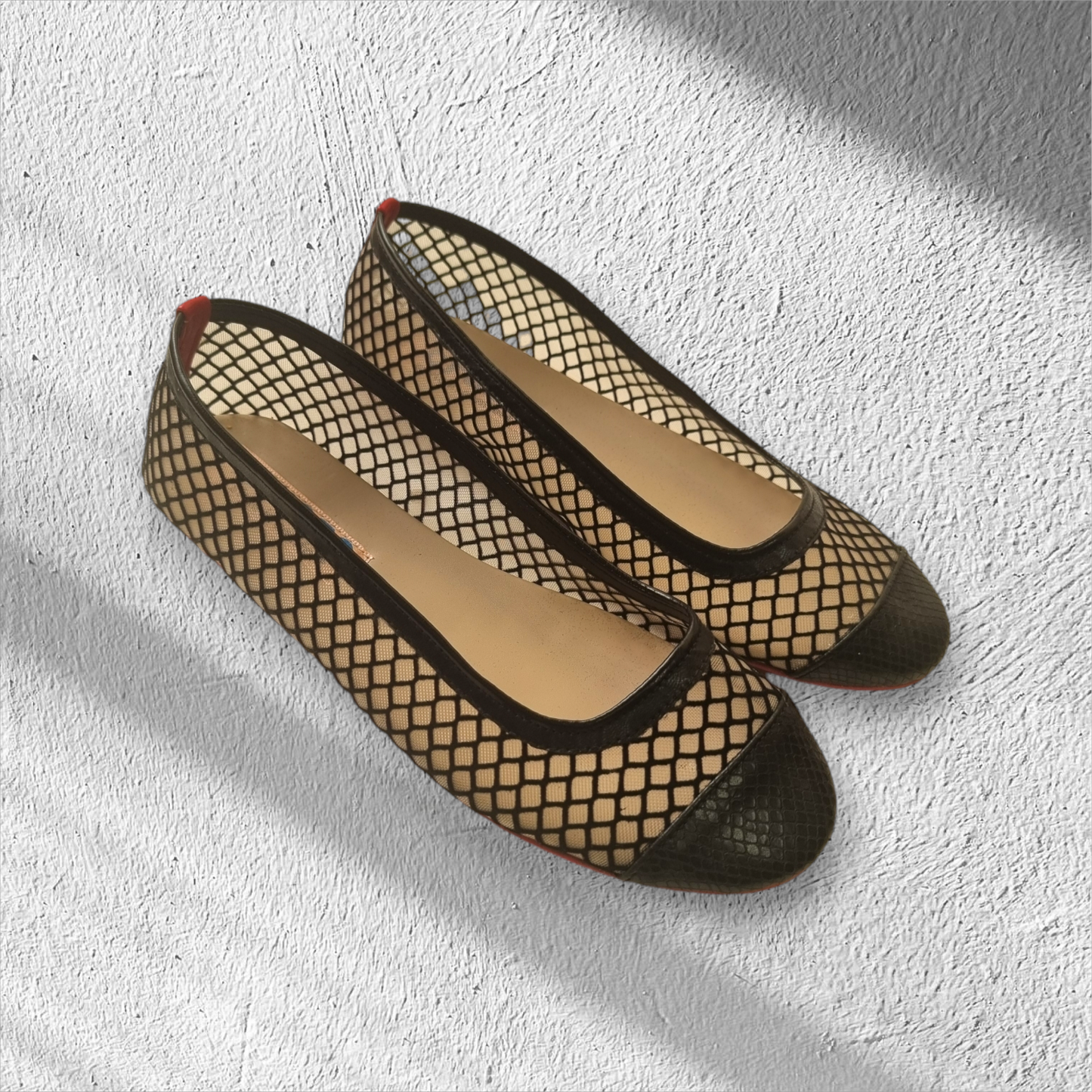 Craze Mesh Black Roundtoe