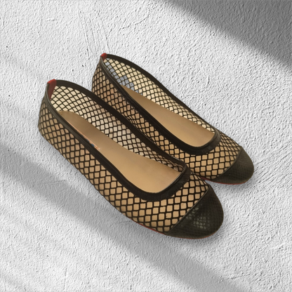 Craze Mesh Black Roundtoe