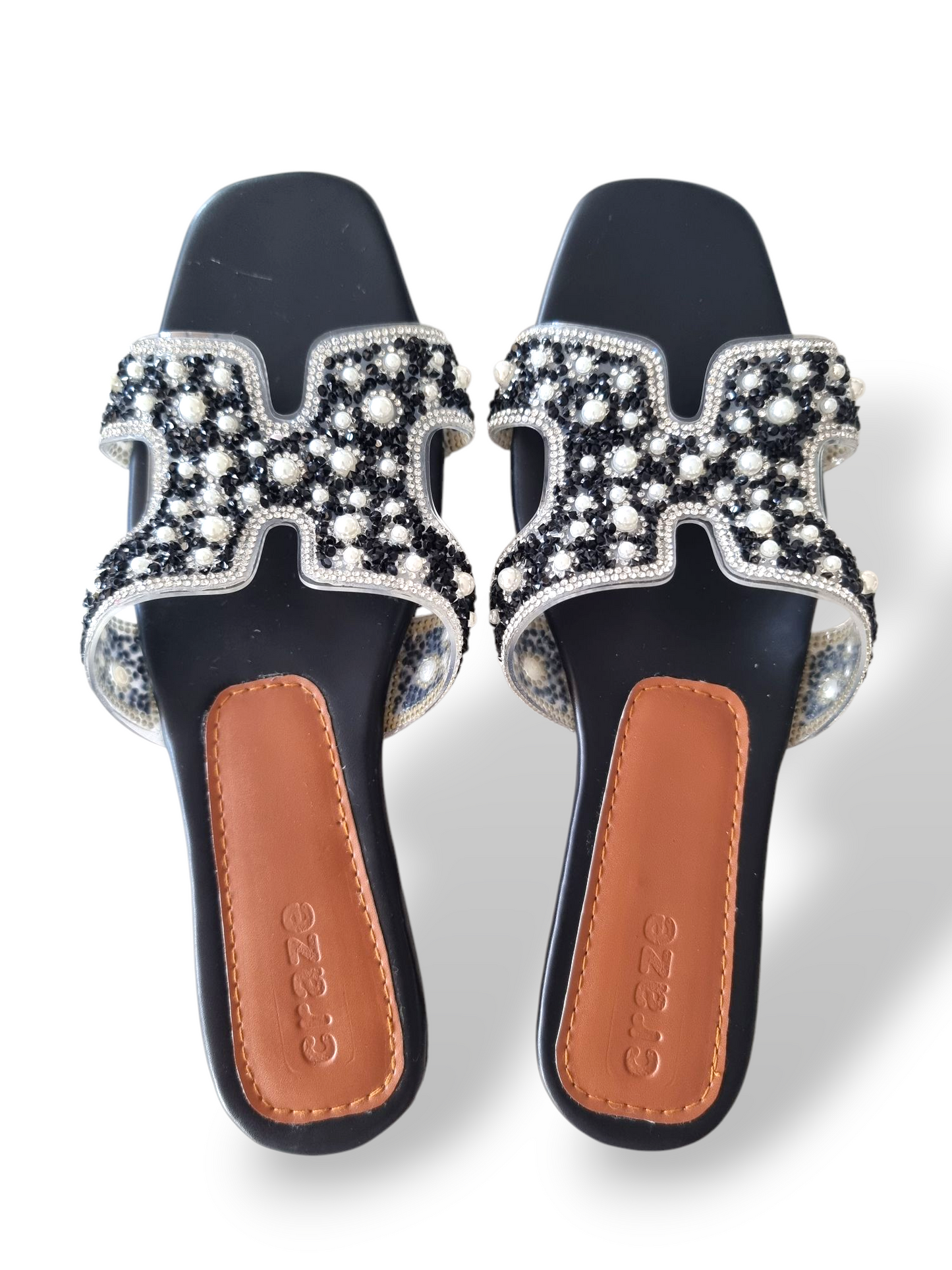 Craze H-Straps Sandals Black