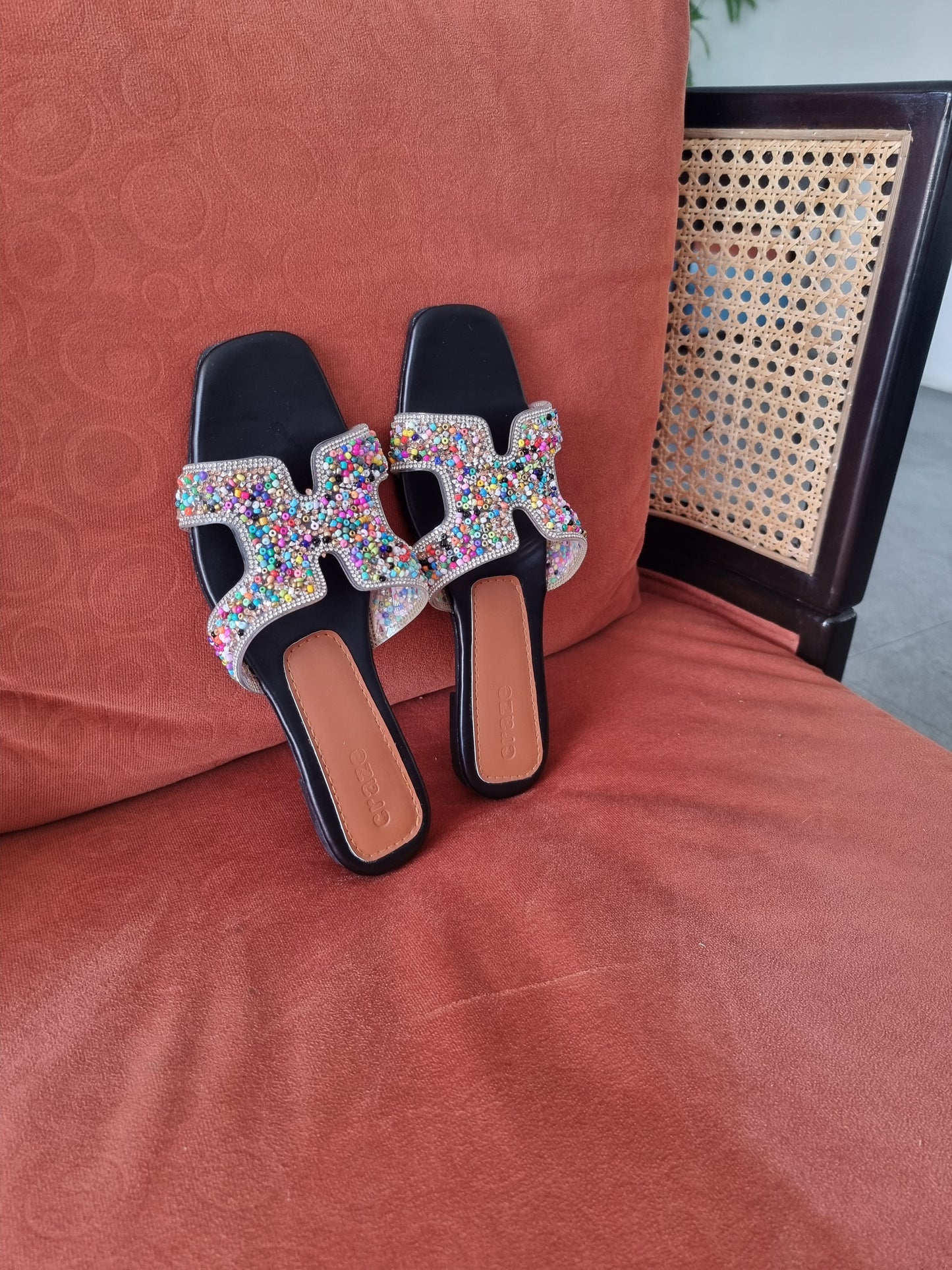 Craze H-Straps Sandals Rainbow