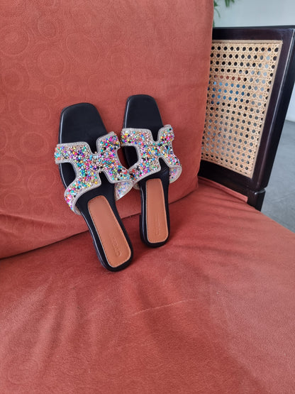 Craze H-Straps Sandals Rainbow