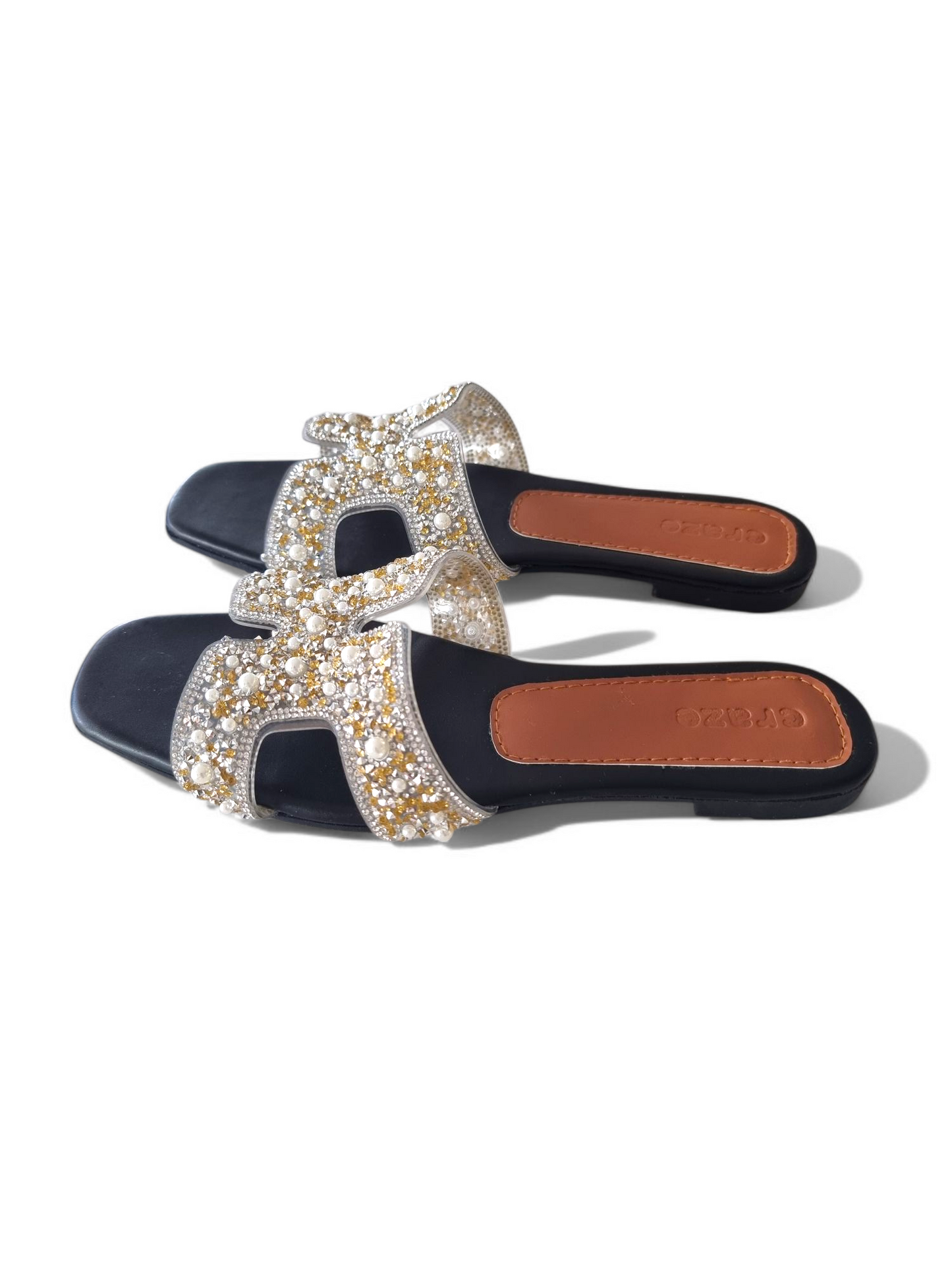 Craze H-Straps Sandals Gold