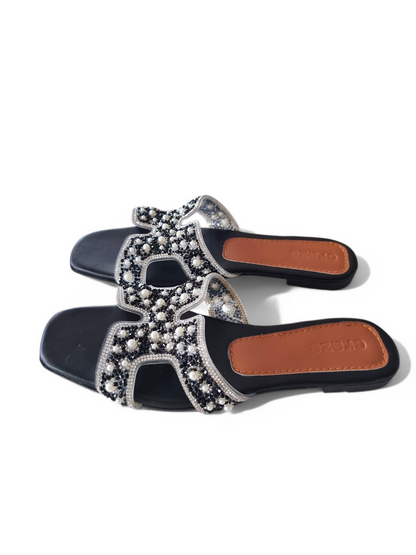 Craze H-Straps Sandals Black