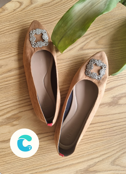 Cristy Beige with buckles