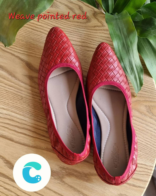 Weave Pointed Red