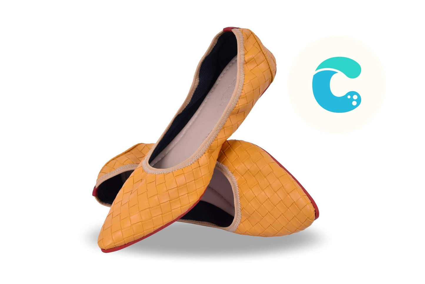 Weave Pointed Mustard