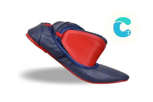 Cassey Pointed Navy blue